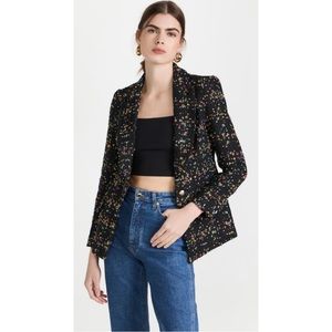 Amanda Uprichard Aldridge Blazer in Tinsel
